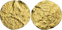 Early Medieval & Islamic ISLAMIC, 'Abbasid Caliphate. An-Nasir, AH 575-622 / AD 1180-1225. Dinar (Gold, 30 mm, 3.94 g, 1 h), Madinat al-Salam, AH 604 = 1207/8. ‘al-imām / lā ilāha illā Allāh / waḥdahū