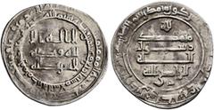 Early Medieval & Islamic ISLAMIC, 'Abbasid Caliphate. Al-Radi, AH 322-329 / AD 934-940. Dirham (Silver, 26 mm, 3.83 g, 9 h), Madinat al-Salam, AH 324 = 935/6. ‘lā ilāha illā / Allāh waḥdahū / lā sharī