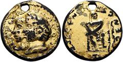 Aurum Barbarorum UNCERTAIN GERMANIC TRIBES, Aurum Barbarorum. Late 3rd-early 4th centuries. 'Aureus' (Subaeratus, 21 mm, 4.67 g, 12 h), 'Gordian Group'. Imitating Gordian III, 238-244. IMP GORDIVS AV 