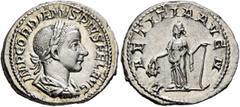 Roman Imperial Gordian III, 238-244. Denarius (Silver, 21 mm, 3.63 g, 12 h), Rome, 241-243. IMP GORDIANVS PIVS FEL AVG Laureate, draped and cuirassed bust of Gordian III to right, seen from behind. Re