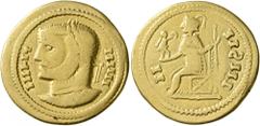 The Aurum Barbarorum Collection UNCERTAIN GERMANIC TRIBES, Pseudo-Imperial coinage. Late 3rd-early 4th centuries. 'Aureus' (Gold, 21 mm, 5.95 g, 7 h), imitating Diocletian, 284-305, or Maximian, 286-3