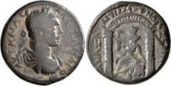 Roman Provincial CILICIA. Anazarbus. Severus Alexander, 222-235. Hexassarion (Bronze, 33 mm, 23.35 g, 7 h). ΑΥΤ Κ Μ Α ϹЄ ΑΛЄΞΑΝΔΡΟϹ Laureate, draped and cuirassed bust of Severus Alexander to right, s