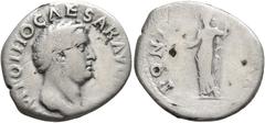 Roman Imperial Otho, 69. Denarius (Silver, 19 mm, 2.69 g, 7 h), Rome, 15 January-16 April 69. [I]MP OTHO CAESAR AVG [TR P] Bare head of Otho to right. Rev. PONT MAX Aequitas standing front, head to le