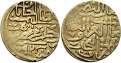 Early Medieval & Islamic ISLAMIC, Ottoman Empire. Salim I Yavuz ('the Grim'), AH 918-926 / AD 1512-1520. Ashrafi (Gold, 19 mm, 3.38 g, 6 h), Misr, AH 923 = AD 1517. Pere -. Sultan 9202. Very rare. Min