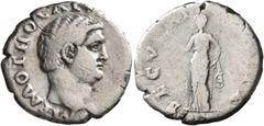Roman Imperial Otho, 69. Denarius (Silver, 19 mm, 2.99 g, 7 h), Rome, 15 January-16 April 69. [I]MP M OTHO CAE[SAR AVG TR P] Bare head of Otho to right. Rev. SECVRI[TAS] P R Securitas standing front, 