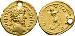 The Aurum Barbarorum Collection II UNCERTAIN GERMANIC TRIBES, Pseudo-Imperial coinage. Mid 3rd-early 4th centuries. 'Aureus' (Gold, 22 mm, 6.56 g, 8 h), 'Stern Group'. Imitating Septimius Severus, 193