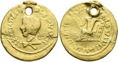 The Aurum Barbarorum Collection II UNCERTAIN GERMANIC TRIBES, Pseudo-Imperial coinage. Late 3rd-early 4th centuries. 'Aureus' (Gold, 21 mm, 5.75 g, 11 h), 'Derived Gordian Group C'. bIN[...]DMN[...]ИL