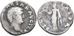 Roman Imperial Otho, 69. Denarius (Silver, 18 mm, 2.93 g, 7 h), Rome, 15 January-16 April 69. IMP M OTHO CAESAR AVG TR P Bare head of Otho to right. Rev. SECVRITAS P R Securitas standing front, head t