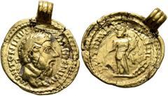 The Aurum Barbarorum Collection III UNCERTAIN GERMANIC TRIBES, Pseudo-Imperial coinage. Late 3rd-early 4th centuries. 'Aureus' (Gold, 21 mm, 4.64 g, 10 h), 'Early Group'. Imitating Marcus Aurelius, 16