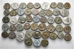 Group Lots A lot containing 48 bronze coins. All: Alexandrian Tetradrachms. Fine to very fine. LOT SOLD AS IS, NO RETURNS. 48 coins in lot. From the Rhakotis Collection, formed in the 1960s and 1970s 