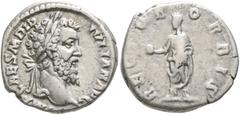 Roman Imperial Didius Julianus, 193. Denarius (Silver, 17 mm, 2.86 g, 6 h), Rome, 28 March-1 June 193. IMP CAES M DID IVLIAN AVG Laureate head of Didius Julianus to right. Rev. RECTOR ORBIS Didius Jul