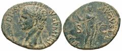 Roman Imperial Coins Claudius. A.D. 41-54. Æ as (28 mm, 10.16 g, 7 h). Rome, ca. A.D. 50(?)-54. TI CLAVDIVS CAESAR AVG P M TR P IMP [P P], bare head of Claudius left / LIBERTAS AVGVSTA, S C across fie