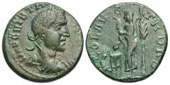 Roman Provincial Coins Troas, Alexandria Troas. Trebonianus Gallus. A.D. 251-253. Æ as (19 mm, 5.64 g, 7 h). IMP C VIB TR[IBO GLLVS AVG?], laureate, draped and cuirassed bust of Trebonianus Gallus rig