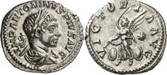 Monedas romanas / Roman coins (220-221 d.C.). Eliogábalo. Denario. (Spink 7554) (S. 300a) (RIC. 161). 3,35 g. EBC.