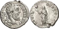 Monedas romanas / Roman coins (193 d.C.). Pertinax. Denario. (Spink 6046) (S. 43) (RIC. 11a). Rara. 2,78 g. MBC+.