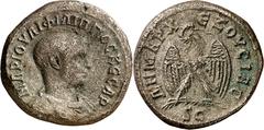 Monedas romanas / Roman coins (244 d.C.). Filipo II. Siria. Antioquía ad Orontem. Tetradracma. (S.GIC. 4145 var) (BMC. XX. 546). 11,70 g. MBC.