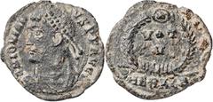 Monedas romanas / Roman coins (363-364 d.C.). Joviano. Heraclea. AE 20. (Spink 19218) (Co. 32) (RIC. 108). 2,61 g. MBC-.