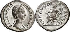 Monedas romanas / Roman coins (225 A.D.). Orbiana. Denarius. (Spink 8191) (S. 1) (RIC. 319). 2,29 g. EBC-/MBC+.