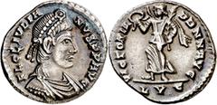 Monedas romanas / Roman coins (360-361 A.D.). Julian II. Lugdunum. Siliqua. (Spink 19121) (S. 58c) (RIC. 212). 2,07 g. MBC+.