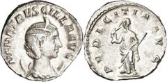Monedas romanas / Roman coins (250-251 d.C.). Herennia Etruscilla. Antoniniano. (Spink 9494) (S. 17) (RIC. 58b). 4,03 g. MBC+.