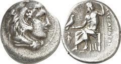 Monedas griegas / Greek coins Imperio Macedonio. Alejandro III, Magno (336-323 a.C.). Abydos. Dracma. (S. 6731 var) (MJP. 1503). 3,97 g. MBC.