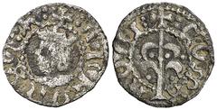 Monedas medievales / Medieval coins Alfons IV (1416-1458). Perpinyà. Òbol. (Cru.V.S. 831 sim) (Cru.C.G. 2878e). Buen ejemplar. Ex Áureo & Calicó 26/01/2011, nº 369. Ex Áureo & Calicó 16/02/2023, nº 32
