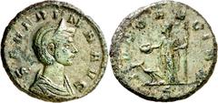Monedas romanas / Roman coins (274-275 d.C.). Severina. As. (Spink 11711) (Co. 9) (RIC. 7). Ex CNG 13/07/2005, nº 230. 7,40 g. MBC+.