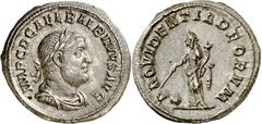Monedas romanas / Roman coins (238 A.D.). Balbinus. Denarius. (Spink 8490) (S. 23) (RIC. 7). Obv.: IMP. C. D. CAEL. BALBINVS AVG. His bust laureate, draped and cuirassed. Rev.: PROVIDENTIA DEORVM. Pro