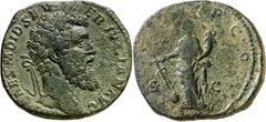 Imperio romano / Roman Empire (193 A.D.). Didius Julianus. Sestertius. (Spink 6076) (Co. 12) (RIC. 15). Obv.: (IMP). CAES. M. DID. SEVER. IVLIAN. AVG. His head laureate. Rev.: (P. M. TR). P. COS. S. C