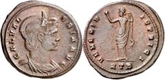 Monedas romanas / Roman coins (309-310 d.C.). Galeria Valeria. Heraclea. Follis. (Spink 14593) (Co. 2) (RIC. 43). 6,61 g. MBC+.