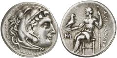 Imperio Macedonio. Alejandro III, Magno (336-323 a.C.). Mileto. Dracma. (S. 6730 var) (MJP. 2151d). 4,20 grs. MBC+.