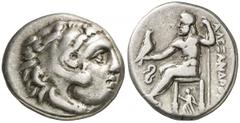 Imperio Macedonio. Alejandro III, Magno (336-323 a.C.). Lampsacos. Dracma. (S. 6730 var) (MJP. 1379). 4,23 grs. MBC.
