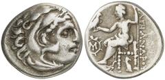 Imperio Macedonio. Alejandro III, Magno (336-323 a.C.). ¿Abydos?. Dracma. (S. 6730 var) (MJP. 1564). 4,15 grs. MBC.