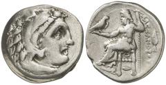 Imperio Macedonio. Alejandro III, Magno (336-323 a.C.). Colofón. Dracma. (S. 6730 var) (MJP. 1751). 4,13 grs. MBC.