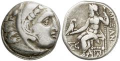 Imperio Macedonio. Alejandro III, Magno (336-323 a.C.). Colofón. Dracma. (S. 6730 var) (MJP. 1792b). 4,02 grs. MBC.