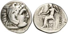 Imperio Macedonio. Alejandro III, Magno (336-323 a.C.). Lampsacos. Dracma. (S. 6730 var) (MJP. 1421). 4,09 grs. MBC.