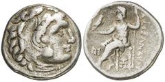 Imperio Macedonio. Alejandro III, Magno (336-323 a.C.). ¿Abydos?. Dracma. (S. 6730 var) (MJP. 1531). 4,16 grs. MBC/MBC-.