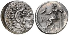Monedas griegas / Monedas griegas Imperio Macedonio. Alejandro III, Magno (336-323 a.C.). Mileto. Dracma. (S. 6731 var) (MJP. 2090). 4,26 g. EBC/EBC-.