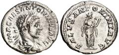 Monedas romanas / Roman coins (218-219 d.C.). Eliogábalo. Denario. (Spink 7543) (S. 253) (RIC. 139). 3 g. MBC.