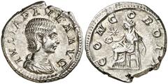 Monedas romanas / Roman coins (220 d.C.). Julia Paula. Denario. (Spink 7655) (S. 6a) (RIC. 211). 3,25 g. EBC-/MBC+.