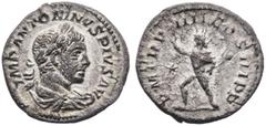 Monedas romanas / Roman coins (221 d.C.). Eliogábalo. Denario. (Spink 7533 var) (S. 184a) (RIC. 40). 2,83 g. MBC+.