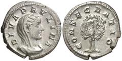 Monedas romanas / Roman coins (235-236 d.C.). Paulina. Denario. (Spink 8399) (S. 1) (RIC. 1). 3,24 g. Atractiva. Ex Áureo & Calicó 03/07/2014, nº 53. Rara. EBC-.
