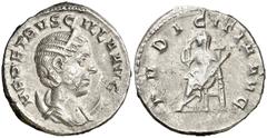Monedas romanas / Roman coins (250 d.C.). Herennia Etruscilla. Antoniniano. (Spink 9495 var) (S. 19) (RIC. 59b). 4,04 g. MBC+/MBC.