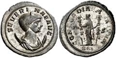 Monedas romanas / Roman coins (275 d.C.). Severina. Antoniniano. (Spink 11706) (Co. 8) (RIC. 13). Conserva restos del plateado original. 5 g. EBC.