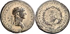Monedas romanas / Roman coins (115-116 d.C.). Trajano. Semis. (Spink 3244) (Co. 124 var) (RIC. 645 var). 3,87 g. MBC.