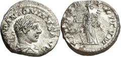 Monedas romanas / Roman coins (219 d.C.). Eliogábalo. Denario. (Spink 7512) (S. 38a) (RIC. 73). 3,12 g. MBC.