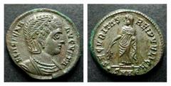 ROMAN IMPERIAL COINAGE HELENA, mother of Constantine I. HELENA, mother of Constantine I. AE- 3,21 g. Heraclea. c. 325-326. Obv.: FL HELENA / AVGVSTA Diademed, draped bust r. Rev.: SECVRITAS REI PVBLIC