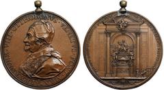 Alessandro VIII. Alessandro VIII. Sommo Pontefice 1689-1691. Pietro Vito Ottoboni di Venezia. Regnando Clemente XI, per volontà del card. Pietro Ottoboni, vicecanonico di S.R.E. Medaglia 1700 in bronz