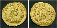 A COLLECTION OF ROMAN GOLD COINS LIBIUS SEVERUS (461-465) AV-Solidus, 4.43 g. Milan, 462. Obv.: DN LIBIVS SEVERVS PERPETV AVG Diademed, draped, cuirassed bust of Libius Severus r. Rev.: VICTORIA AVGGG