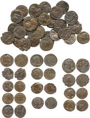 Ancient Coins. Roman Coins From The Bishop’s Wood Hoard. Constantin e I, Lugdunum, 333-334 (RIC 261) (1), 335 (RIC 280) (1); Siscia, 334-335 (RIC 235) (1); Divus Constantine I (d. AD 337), AETERNA PIE